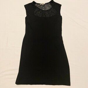 RW & CO Black Sleeveless Dress Womens Size Medium